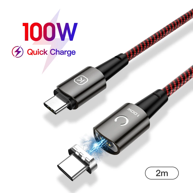 KUULAA 100 Вт Quick Charge 4 0 USB-C шнур для быстрой зарядки USB C к Type SamsungS20 PD кабель MacBook Pro IPad
