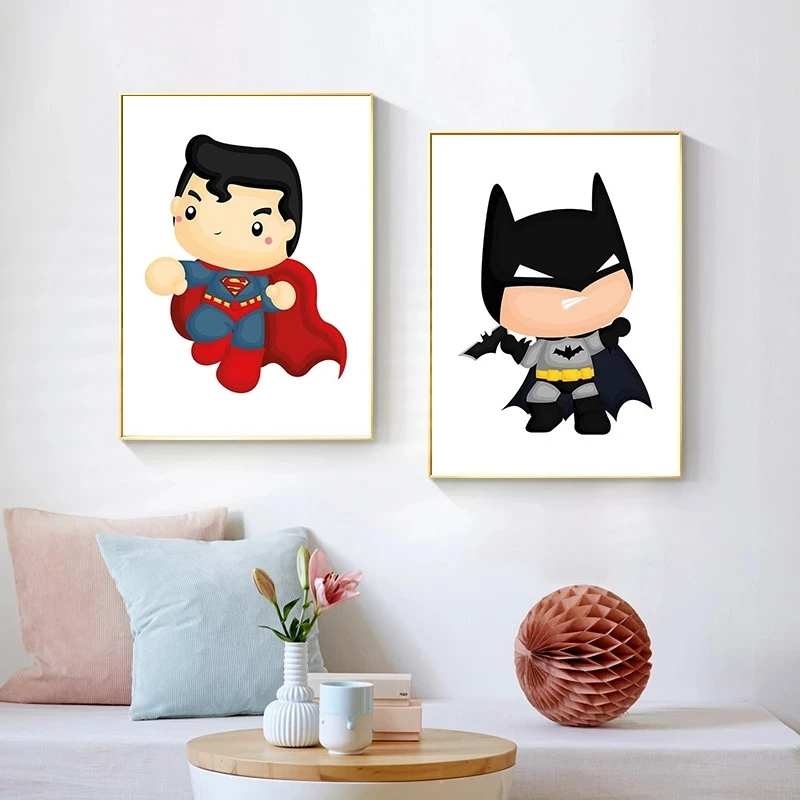 Cute Baby Superheroes Cartoon