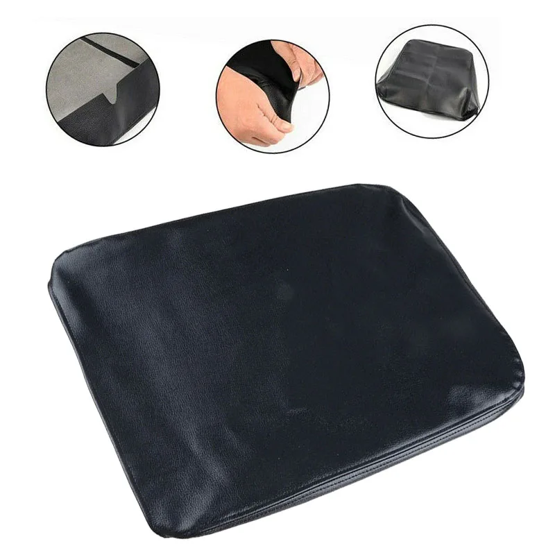 Leather Car Vehicle Console Lid Armrest Center Cover DIY Car Styling For Dodge RAM 1500 2500 3500 2002-2008 Auto Parts