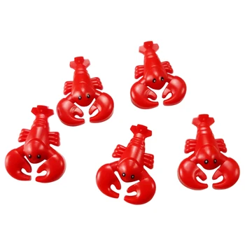 

5pcs/lot MOC City Crayfish Shrimp Basket Set Food Accessories Creator Kitchen Construction Kids Gifts Toys City Building Blocks