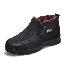 Зимние ботинки для мужчин; зимняя обувь; теплые плюшевые зимние ботинки на меху; мужские Ботильоны; мужские зимние ботинки; bota masculina botas hombre; 778