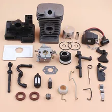 

38mm Cylinder Piston Carburetor Ignition Coil Throttle Choke Rod Kit For Stihl 018 MS180 MS 180 Chainsaw Replacement Parts