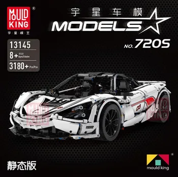 

New McLaren 720S APP RC Technic Series Racing Car 13145 Compatible lepinings MOC Building Blocks Bricks Model Toys Gifts bricks