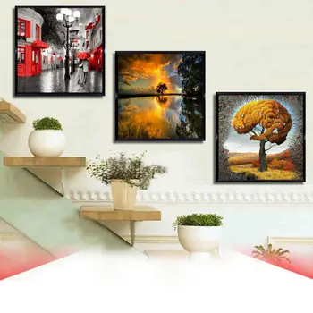 

Full Square/Round Drill Mosaic DIY Diamond Painting Animal Colorful Paintings Embroidery Cross Stitch Needlework