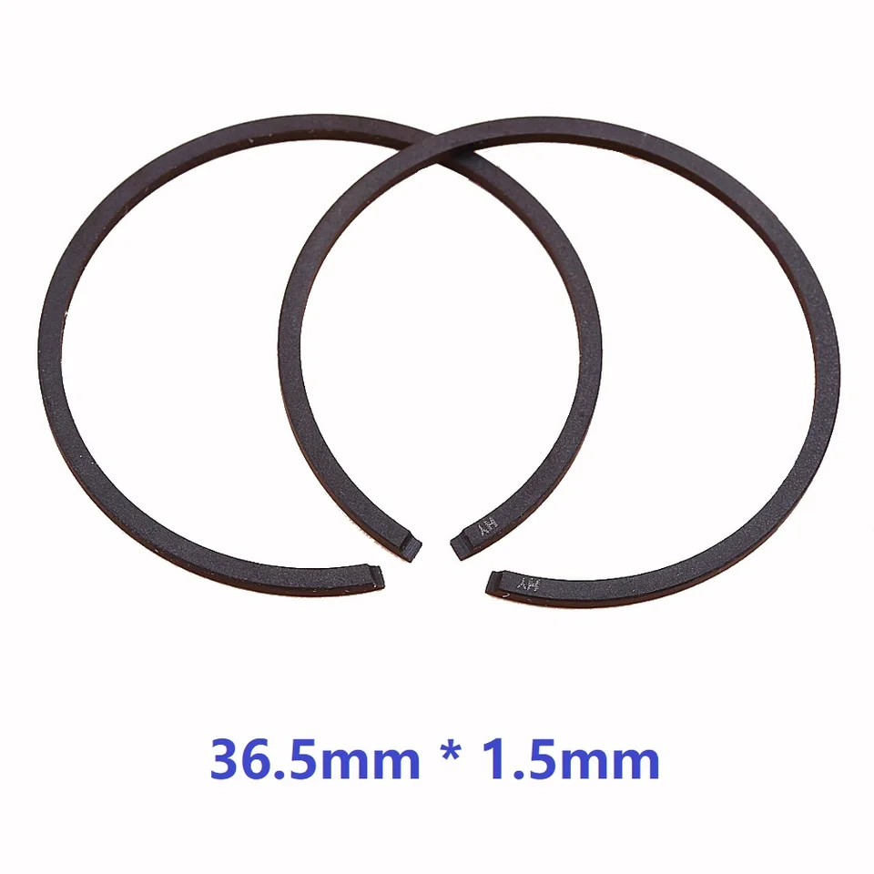 Kit 2 Anelli Pistone 40x1.5mm Per Motori Robin, Mitsubishi, Kawasaki - Per Tagliaerba - Foto 9