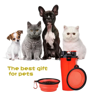 

New 1PC Folding Pet Dog Bowl Portable Travel Drinking Water Bowl For Pet Dog Puppy Pet Cat Dog Food Water Feeding Tool