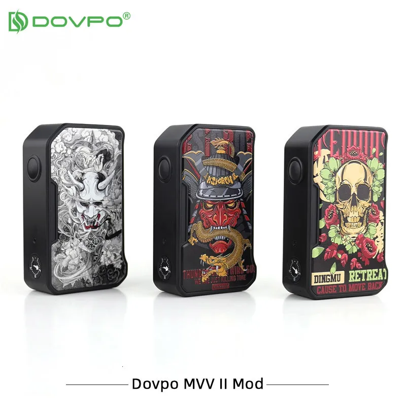 Box Mod Dovpo M VV II Двойной 18650 Батарея 1V To 8V самым высоким 280 W и C Тип сигареты