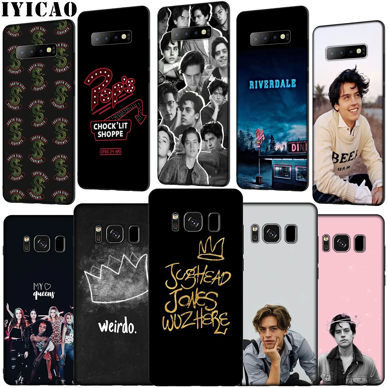 IYICAO Jughead Jones Riverdale Soft Silicone Phone Case for Samsung Galaxy S20 Ultra S10 Lite S9 S8 Plus S6 S7 Edge S10e Cover |