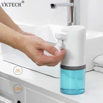 

330ml Touchless Smart Sensor Liquid Soap Dispenser for Kitchen Bathroom Hand Free Automatic Hand Washing Device