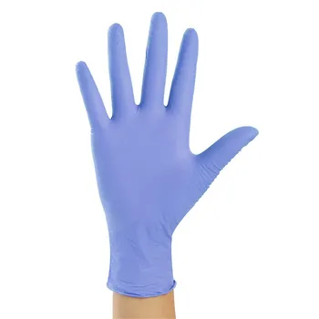 

100PCS Anti-static Cleaning Washing Disposable Gloves Purple Nitrile Laboratory Nail Art Anti-Static Non-toxic Gloves #Apr