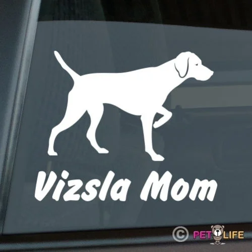 

Vizsla Mom Sticker Die Cut Vinyl - v2 hungarian window decal