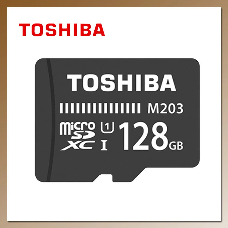 

TOSHIBA M203 Flash Memory Card 32GB 64GB 128GB 16GB SDHC/ SDXC Micro SD Max 100MB/s TF Card Class 10 UHS-I cartao de memoria