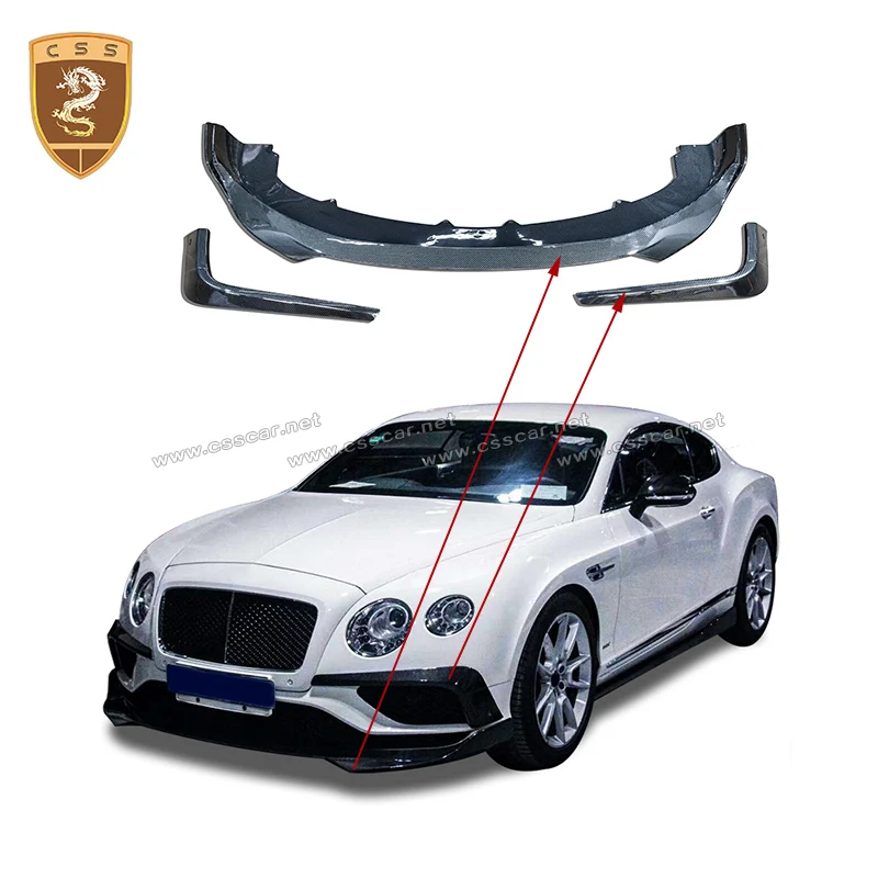

Передний бампер из углеродного волокна для Bentley Continenta GT
