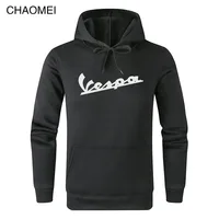 2019 Spring New Men Hooded Clothing 100% Cotton Vespa Hoodies Sweatshirts Motorcycle Casual Winter Jackets Pullover C108 3