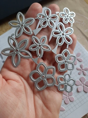 Adv-one Scrapbooking Dies Metal 9pcs Flower Stitched Cutting Dies Craft Embossing Stamp Stencil Paper Card Making Template DIY, metal cutting dies,craft stencil,embossing cutting die,scrapbook die cutter,cutting dies,scrapbook stamps