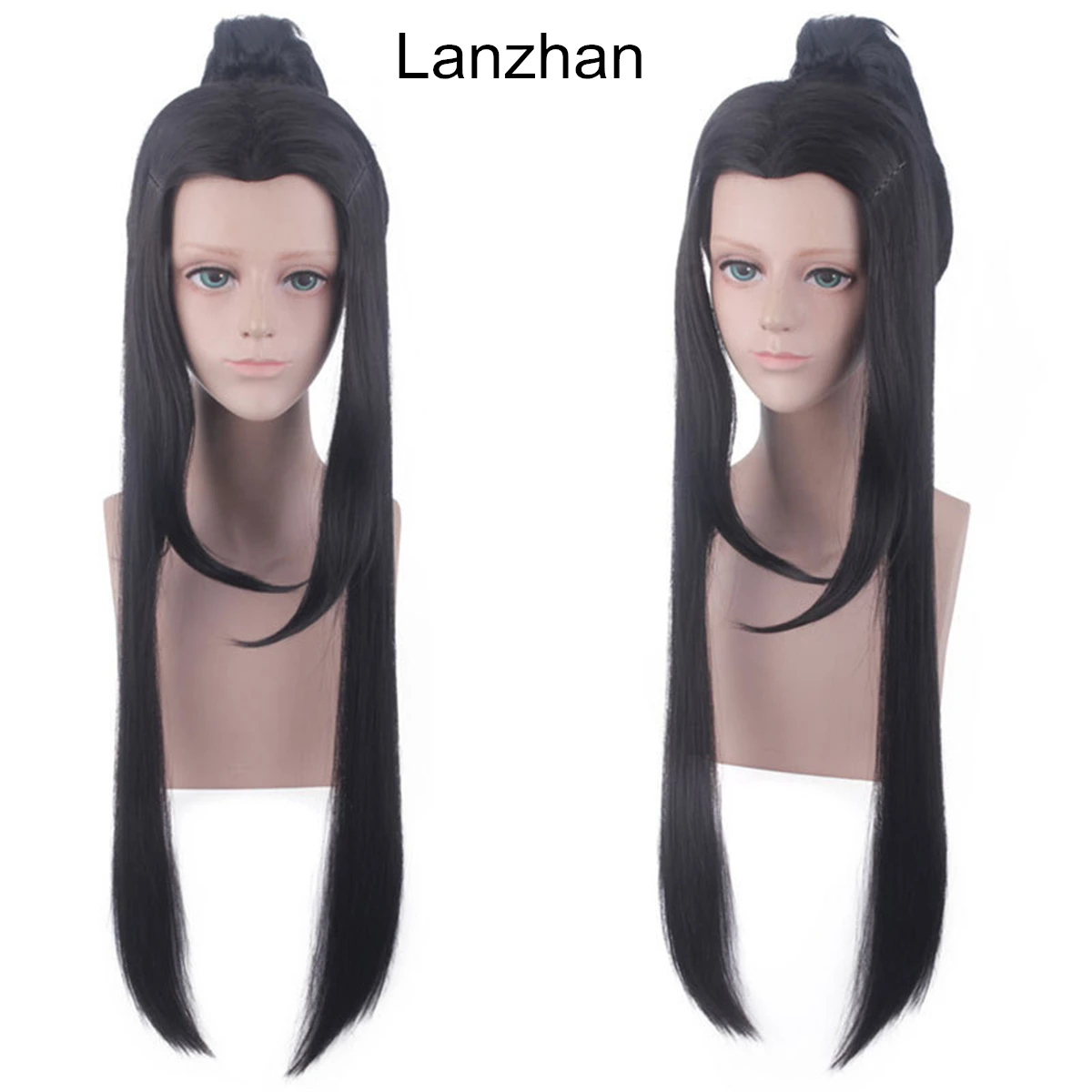 Wei Wuxian Jiangcheng Lan Wangji Wig Cosplay Mo Xuanyu Mo Dao Zu Shi Anime Grandmaster of Demonic Cultivation Cosplay Halloween - Цвет: 8