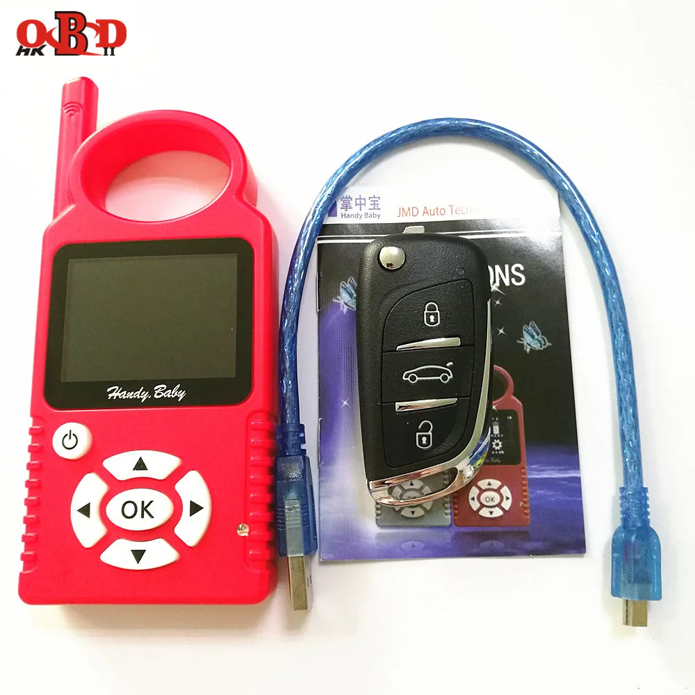 US $104.00 Jmd Handy Baby Auto Key Tool For 4d4648GKing Chip Programmer Cbay MultiLanguage Chips Copier With G96 Bit 48Super Remote