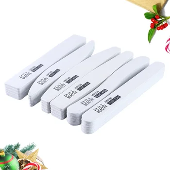 

30PCS Professional Nail Files Washable Grit Double Sided Manicure Nail Buffers for Smooth and Shiny Nails (6 Shapes)