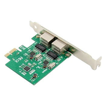

PCI-E Gigabit Ethernet Electrical Network Card PCIe 1000M Dual-Port Desktop Network Card RTL8111F