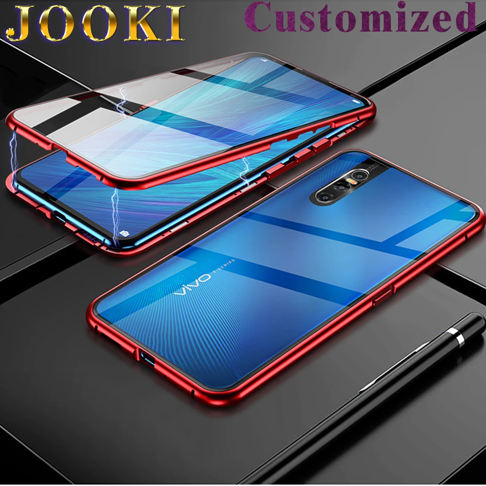 VIVO IQOO NEO алюминиевая рамка магнит защитный чехол для металлический бампер крышка