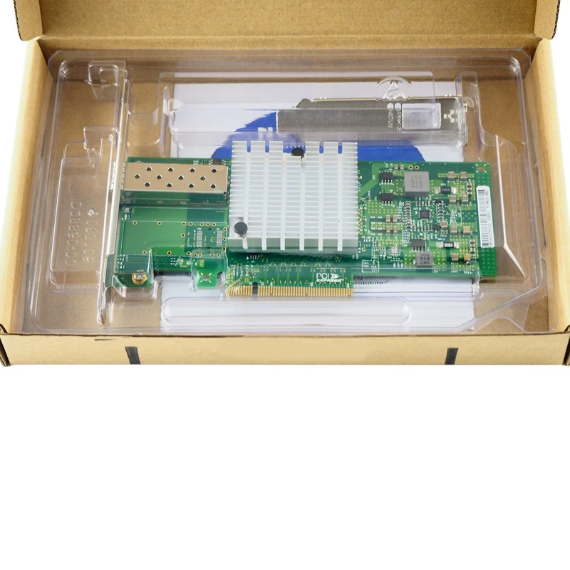 10 Гб PCI-E NIC сетевая карта 82599EN чипсет для Intel X520-DA1 конвергентный сетевой адаптер(NIC) Одиночный SFP+ порт, PCI Express Eth