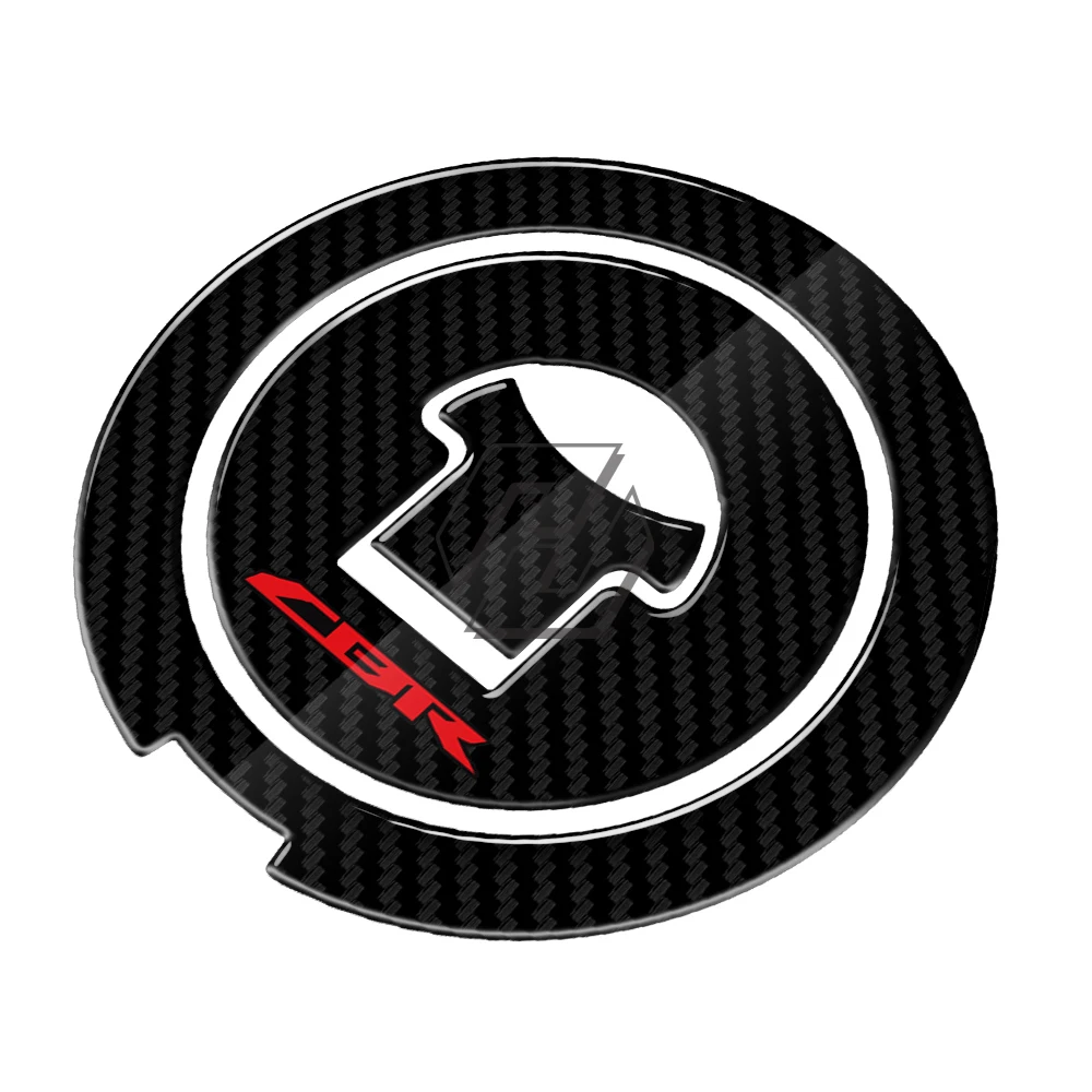 Для Honda CBR CBR600RR CBR900RR CBR1000RR CBR1100XX мотоциклетный топливный газовый колпачок протектор наклейки 3D карбоновый вид