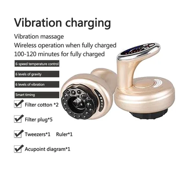 

electrostimulator muscul Slimming neck and back massager Pressotherapymassage scraper massager electric Meridian dredge magnetic