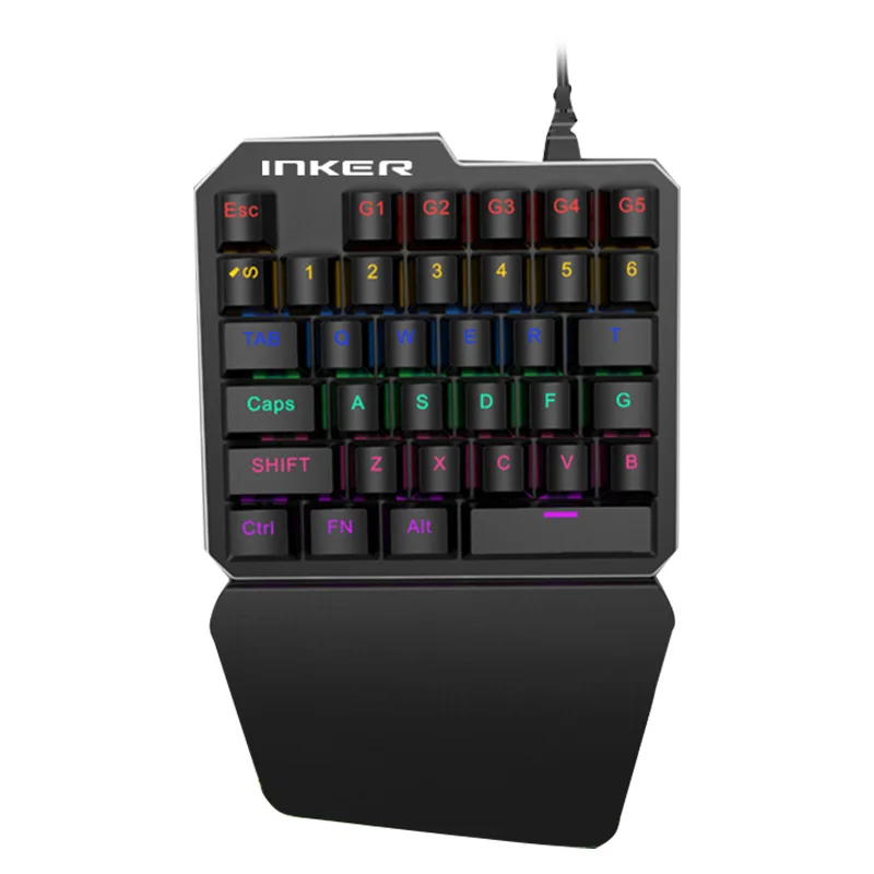 

ENCOM K9 One-Handed Mechanical Keyboard Stranglehold Throne Chicken Game Left Hand Keyboard EBay Cross Border Amazon