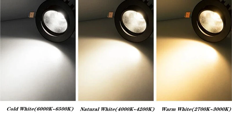 Встраиваемый cветодиодный Светильник Downlight Круглый анти-блики COB светодиодный локальный светильник 5 Вт 7 Вт 9 Вт 12 Вт светодиодный точечные потолочные светильники фоновые светильники Освещение в помещении