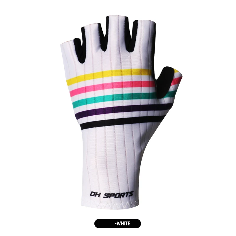 DH SPORTS Professional Men Women Half Finger Cycling Gloves MTB Road Riding Fishing Gloves Anti-Slip Camping Hiking Gloves Nylon 6