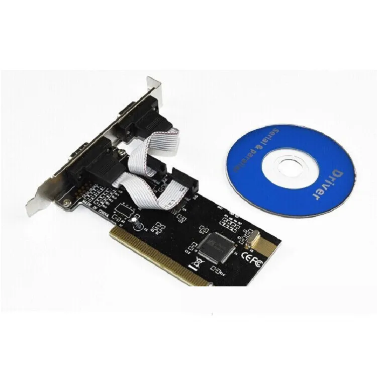 PCI serial card DB9 desktop computer built-in PCI to com 9-pin RS232 industrial control expansion card