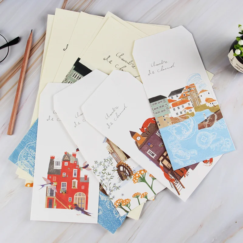 Рисунок 4 - 3 конверта + 6 бумажных букв