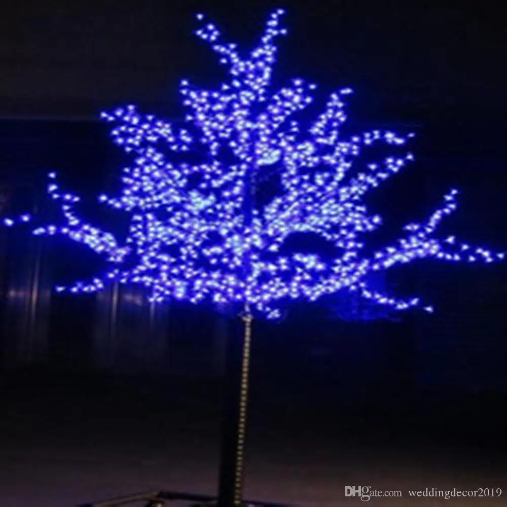 

wholesale LED Cherry Blossom Tree Light 480pcs LED Bulbs 1.5m Height 110 220V/AC Seven Colors for Option free shipping