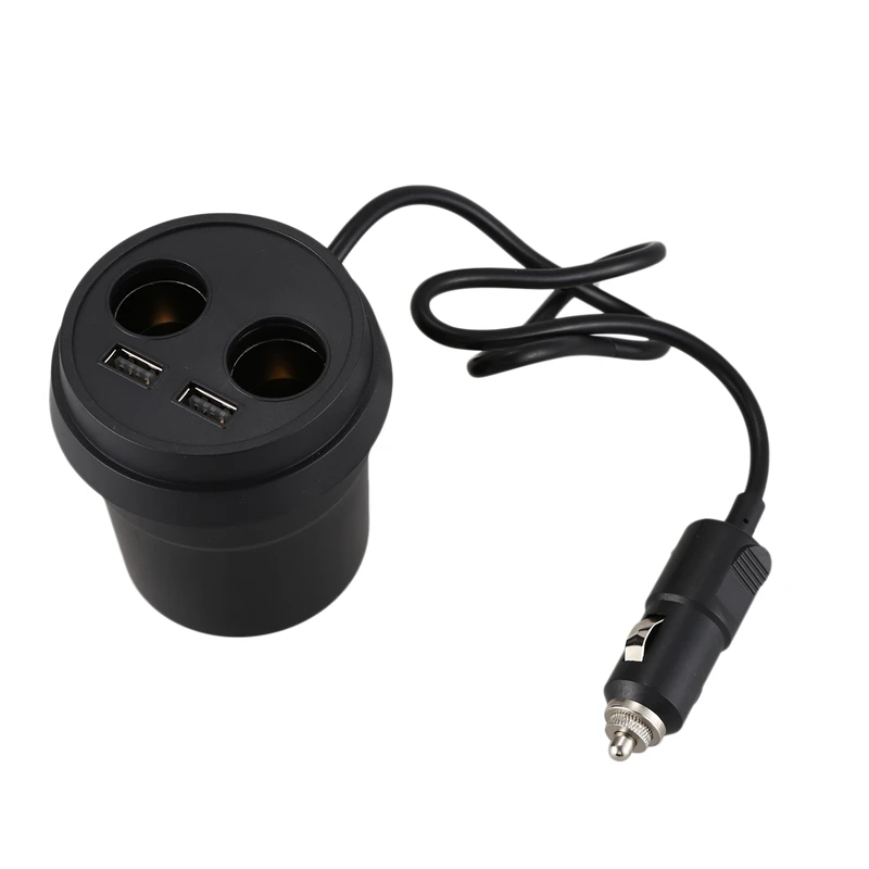 Двойной USB автомобильный прикуриватель зарядное устройство разъём адаптера питания 12V разветвитель розетки