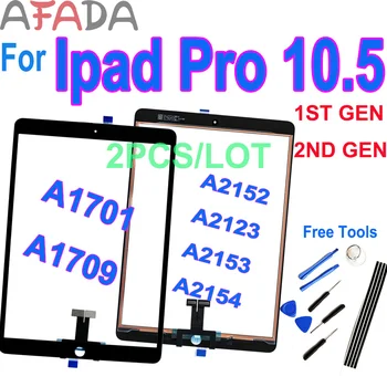 

2pcs 10.5" Touch Screen Panel For iPad Pro 10.5 Glass Sensor Panel A1701 A1709 A2152 A2123 A215 A2154 Replacement Repair Parts