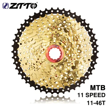 

ZTTO 11s Cassette 11-46T Freewheel MTB Mountain Bike Bicycle Parts 11speed 11v Flywheel for parts M9000 XT SLX R gx x1 xo