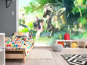

[Self-Adhesive] 3D Natsume's Book Of Friends 852 Japan Anime Wall Paper mural Wall Print Decal Wall Murals Belly