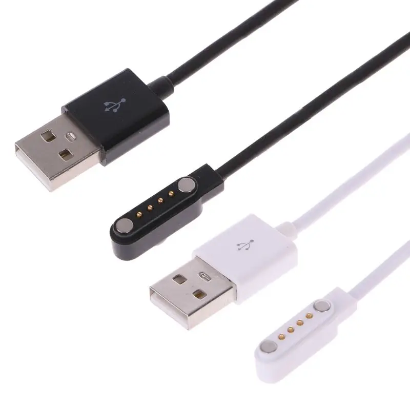Зарядное устройство для KW88 KW18 GT88 G3 Smartwatch USB 4-контактный Магнитный зарядный кабель