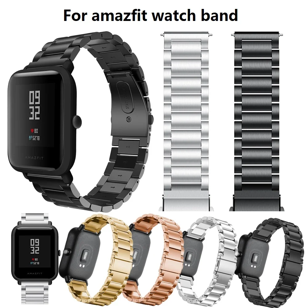 Браслет металлический из нержавеющей стали для смарт-часов Xiaomi Huami Amazfit GTR 47 мм 42 |