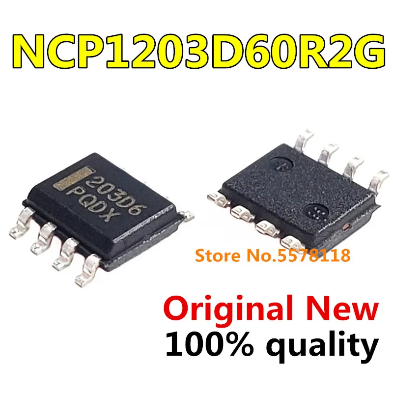 5-10pcs NCP1203D60R2G NCP1203D6 NCP1203 203D6 sop-8 Chipset | Электронные компоненты и принадлежности