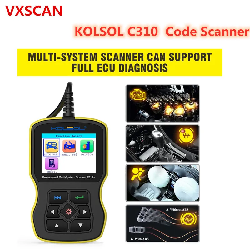 

New KOLSOL C310 Full System Scan Tool Code Scanner for BMW