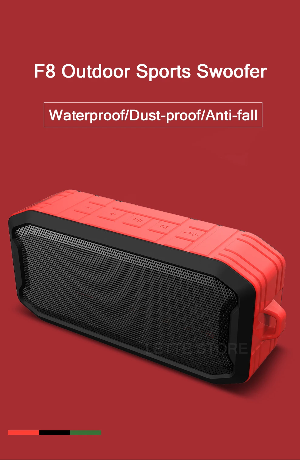 Alto-falante à Prova Água com Usb Cartão de Reprodução Esportes ao ar Livre sem Fio Bluetooth Dbluetooth Flash Drive tf Subwoofer Tws Loundpeakers 5.0 2 com usb flash drive tf cartão de