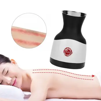 

Body Massager Electric Scraping Massage Hot Compress Negative Pressure Stone Therapy Machine US Plug 110-220V Massage