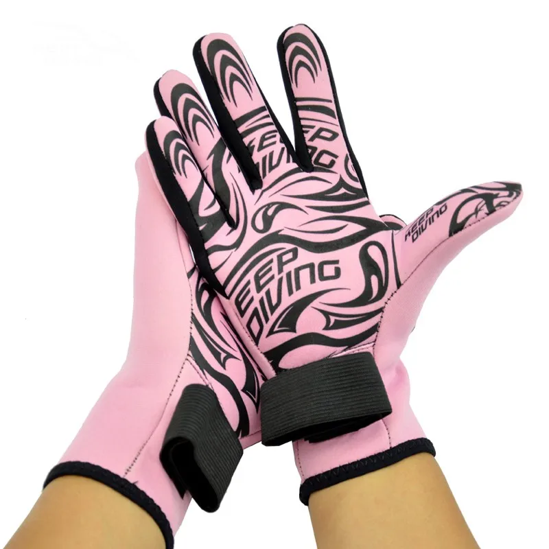 2 мм неопреновые профессиональные перчатки для подводного плавания гидрокостюм мокрого костюма теплые и Нескользящие подводное снаряжение для спорта на открытом воздухе перчатки
