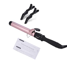 Профессиональные 32 мм керамические бигуди для волос вращающаяся плойка палочка щипцы для завивки ЖК-дисплей щипцы для завивки волос Инструменты для укладки волос