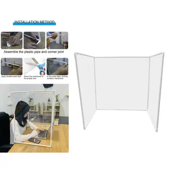 

Sneeze Guard Clear Plastic Protection Barrier Shield Screen for Office School Plastic checkout sneeze guard barrier shield