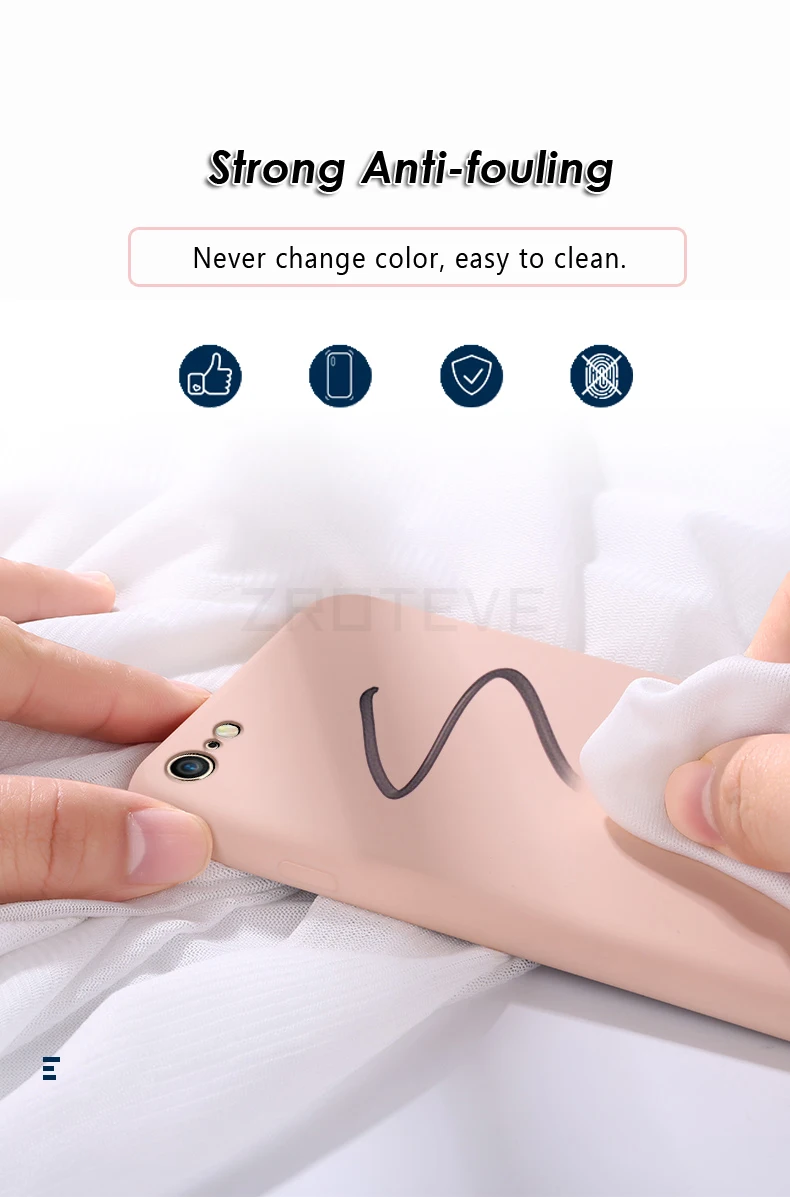 SE 2 Чехол Zroteve Coque для iPhone 2020 чехол Роскошный жидкий силикон iPhone7 iPhone8 7 8