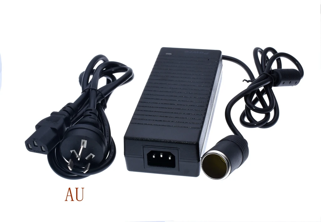 AC 110 V-240 V Выход DC 12V 10A адаптер питания для автомобильного прикуривателя конвертер источник питания трансформатор - Цвет: AU line
