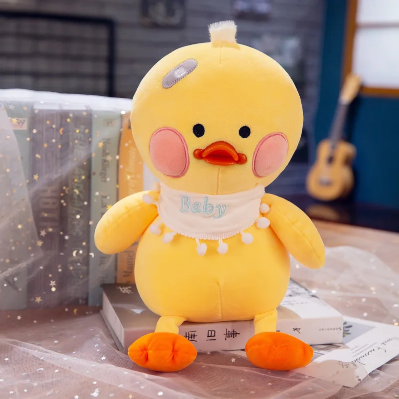 

Manufacturers Direct Selling Shaking Voice Network hong bao Duck Doll Software Hyaluronic Acid Small Yellow Duck Plush Toys Birt