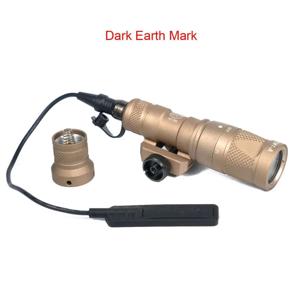 Arma de Luz com Saída Constante para 20mm Lanterna Tática Momentânea Estroboscópio Picatinny Ferroviário M300v 3 M300v lanterna tática arma de luz com